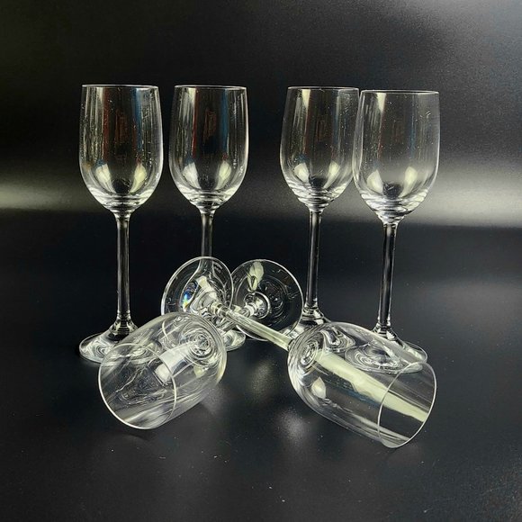 Vintage - Cordial Glass Vintage by WATERFORD CRYSTAL - Set of 6 - 6 7/8